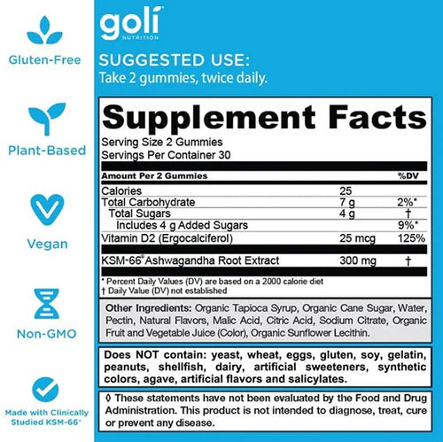 Goli® Ashwagandha Gummies